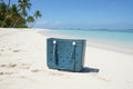 Beach bag medium bleu marine